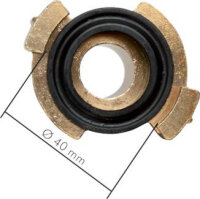 GK-Schlauchkupplung,G 1/4"(AG), Messing