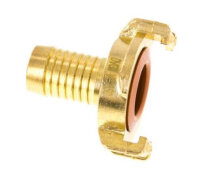 GK-Schlauchkupplung,19 (3/4")mm Schlauch, Messing...