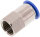 Steckanschluss mit Innengewinde G 1/2"-16mm, IQS-Standard