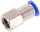 Steckanschluss mit Innengewinde G 1/8"-6mm, IQS-Standard