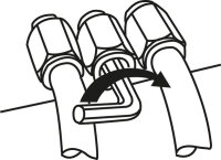 Gerader Steckanschluss R 1/4"-8mm, IQS-Standard