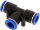 T-Steckanschluss 12mm-12mm, IQS-Standard