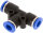 T-Steckanschluss 6mm-6mm, IQS-Standard