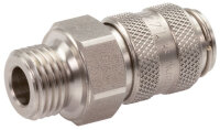 Kupplungsdose (NW5) G 1/4"(AG), Edelstahl