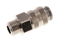 Kupplungsdose (NW5) G 1/4"(AG), Stahl gehärtet...