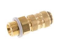 Kupplungsdose (NW2,7) G 1/8"(AG), Messing
