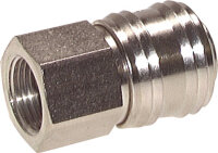 Kupplungsdose (NW7,2) G 1/4"(IG), Messing vernickelt