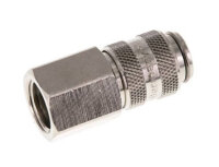 Kupplungsdose (NW5) G 1/8"(IG), Messing vernickelt