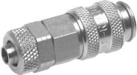 Kupplungsdose (NW5) 6x4mm Schlauch, Edelstahl