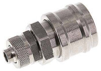 Kupplungsdose (NW7,2) 10x8mm Schlauch, Edelstahl
