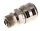 Kupplungsdose (NW7,2) 10x8mm Schlauch, Messing vernickelt