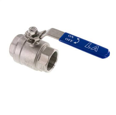 Edelstahl-Kugelhahn, Eco-Line leicht, G 1-1/2", 0 bis 63bar