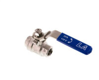 Edelstahl-Kugelhahn, Eco-Line leicht, G 1/4", 0 bis...
