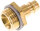 Kupplungsstecker (NW7,2) G 1/2"(AG), Messing, für Drucklufttechnik