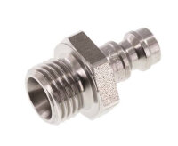 Kupplungsstecker (NW5) G 1/4"(AG), Edelstahl