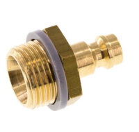 Kupplungsstecker (NW5) G 3/8"(AG), Messing