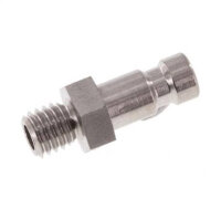 Kupplungsstecker (NW2,7) M 5(AG), Edelstahl, für...