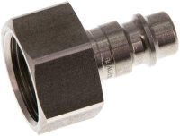 Kupplungsstecker (NW7,2) G 1/2"(IG), Edelstahl, für Drucklufttechnik