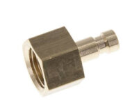 Kupplungsstecker (NW2,7) G 1/8"(IG), Messing,...