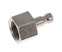 Kupplungsstecker (NW2,7) G 1/8"(IG), Messing...