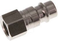Kupplungsstecker (NW7,2) G 1/8"(IG), Edelstahl,...