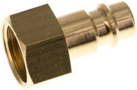 Kupplungsstecker (NW7,2) G 3/8"(IG), Messing,...