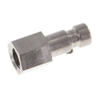 Kupplungsstecker (NW2,7) M 5(IG), Edelstahl, für Drucklufttechnik