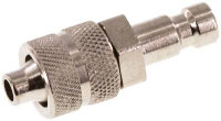 Kupplungsstecker (NW2,7) 6x4mm Schlauch, Messing...