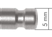 Kupplungsstecker (NW2,7) 3mm Schlauch, Messing, für...