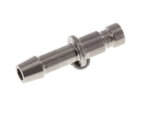 Kupplungsstecker (NW2,7) 4mm Schlauch, Edelstahl,...