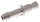 Kupplungsstecker (NW2,7) 4mm Schlauch, Messing vernickelt, für Drucklufttechnik