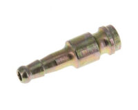 Kupplungsstecker (NW5) 4mm Schlauch, Stahl verzinkt