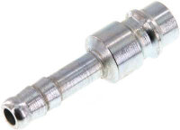 Kupplungsstecker (NW7,2) 6 (1/4")mm Schlauch, Stahl...
