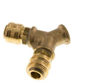 2-fach-Luftweiche mit Kupplungsdosen, G 3/8"