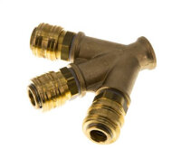 3-fach-Luftweiche mit Kupplungsdosen, G 3/8"