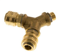 2-fach-Luftweiche mit Kupplungsdosen, G 3/8"