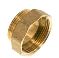 Reduziernippel G 1-1/4"(AG)-G 1-1/2"(IG), Messing