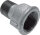 Reduziernippel R 1/4"(AG)-Rp 1/2"(IG), Temperguss verzinkt
