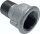 Reduziernippel R 1/4"(AG)-Rp 1/2"(IG), Temperguss verzinkt
