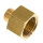 Reduziernippel G 1/4"(AG)-G 1/2"(IG), Messing