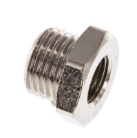 Reduziernippel G 1/4"(AG)-G 1/8"(IG), Messing...