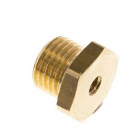 Reduziernippel G 1/4"(AG)-M 5(IG), Messing