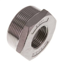 Reduziernippel R 2"(AG)-Rp 1"(IG), Edelstahl...
