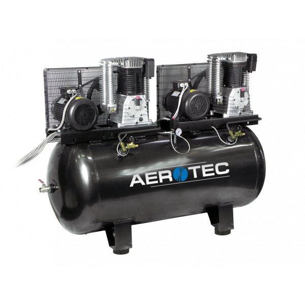 AEROTEC Kolbenkompressor AK50-500 PRO Tandem 2 x 7,4 KW