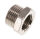 Reduziernippel G 3/8"(AG)-G 1/4"(IG), Messing vernickelt