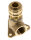 Wanddose mit Kupplungsdose, G 1/2", Messing