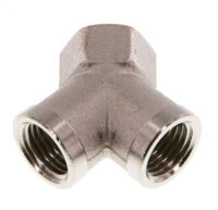 Y-Stück G 1/4" (IG), Messing vernickelt