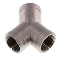 Y-Stück Rp 3/4" (IG), Edelstahl 1.4408