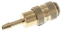 Kupplungsdose (NW2,7) 3mm Schlauch, Messing