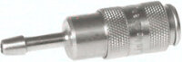 Kupplungsdose (NW2,7) 4mm Schlauch, Edelstahl